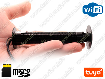 Дверной WiFi-TUYA видеоглазок IHome-X02-Tuya в квартиру