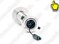 FullHD видеоглазок WiFi-TUYA для входной двери IHome-HQ5-32-Tuya - задняя панель